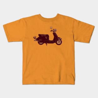 Retro Vintage Scooter Kids T-Shirt